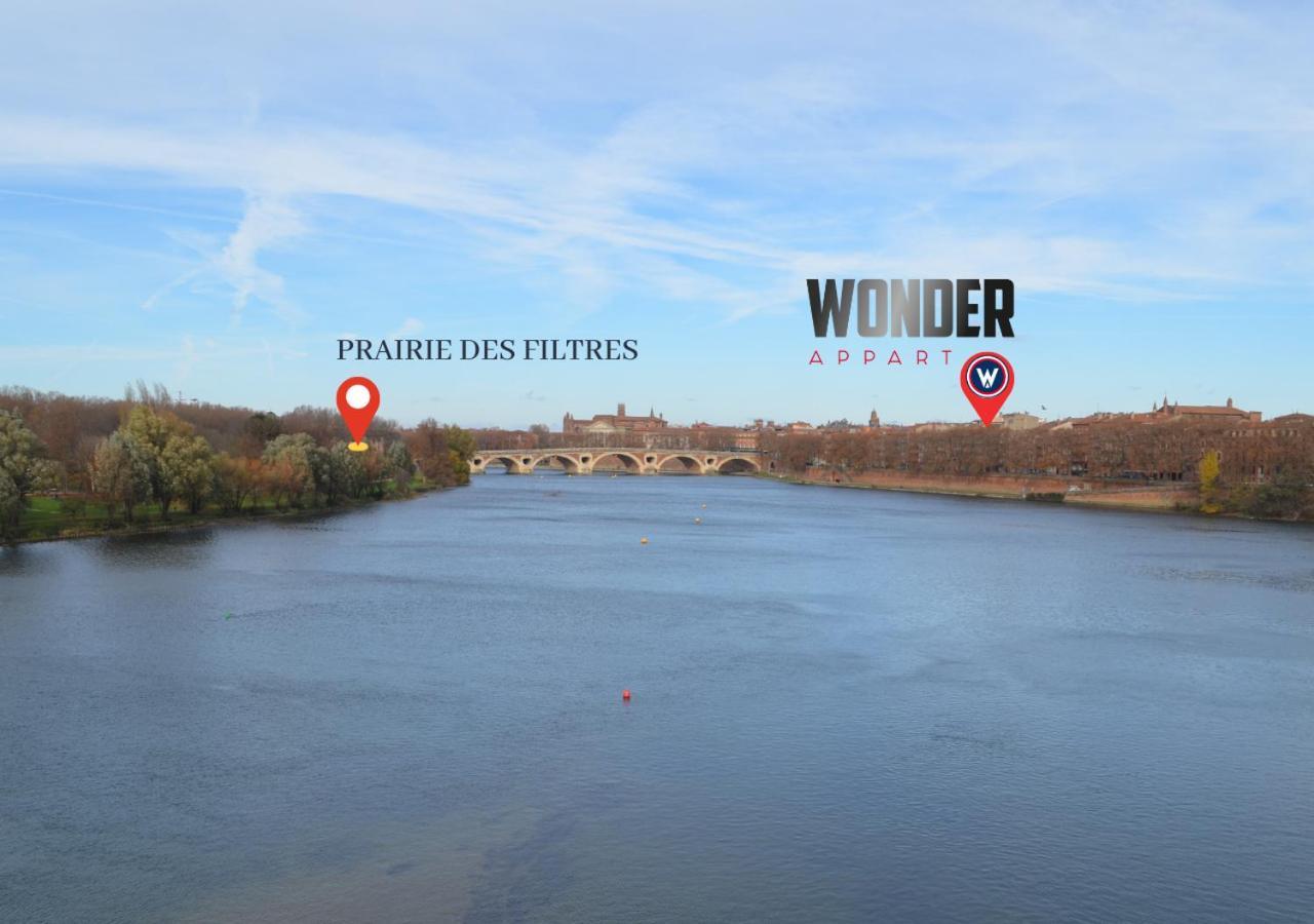 404 - Wonder Appart - Vue Garonne - Toulouse Exterior foto